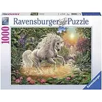 Kliknite za detalje - Puzzle Slagalica 1000 delova Mistični jednorog Ravensburger 19793