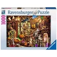 Kliknite za detalje - Puzzle Slagalica 1000 delova Merlinova laboratorija Ravensburger 19834