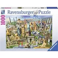 Kliknite za detalje - Puzzle Slagalica 1000 delova Svetske znamenitosti Ravensburger 19890
