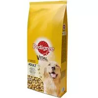 Kliknite za detalje - Hrana za odrasle pse Pedigree Briketi Živina i povrće 15kg
