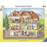 Kliknite za detalje - Puzzle slagalica 30 delova U kući Ravensburger 06154
