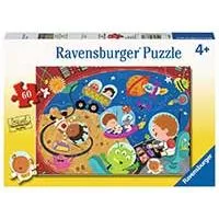 Kliknite za detalje - Puzzle 60 delova Svemirske trke Ravensburger 08677