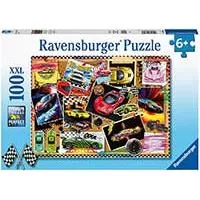 Kliknite za detalje - Puzzle 100 XXL delova Trkački automobili Ravensburger 12899