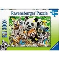 Kliknite za detalje - Puzzle 300 XXL delova Smešni selfi životinja Ravensburger 12893