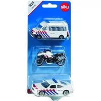 Kliknite za detalje - SIKU Policijski set Kombi Motor Auto 1824S