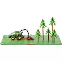 Kliknite za detalje - SIKU Set za igru Traktor i drveće Šumski set Šumari 5605