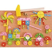 Kliknite za detalje - WOODY Kreativni set - Napravi razne oblike na tabli od plute 91101
