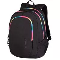 Kliknite za detalje - TARGET 3 ZIP Duel - Ranac za školu BLACK Rainbow 26642