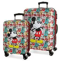 Kliknite za detalje - Disney ABS Koferi 55/68cm Mickey Posters 33319