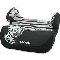 Kliknite za detalje - LORELLI Autosedište TOPO COMFORT 15-36kg Zebra Grey White 10070992001