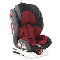 Kliknite za detalje - LORELLI Autosedište ROTO ISOFIX 0-36kg Black Red 10071272002