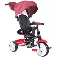 Kliknite za detalje - LORELLI Tricikl MOOVO Red and Black Lux 10050470018
