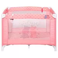 Kliknite za detalje - LORELLI Ogradica za igru PLAY Pink Hippo 10080052028