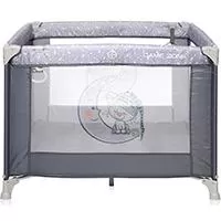 Kliknite za detalje - LORELLI Ogradica za igru GAME ZONE Grey Cute Moon 10080142070