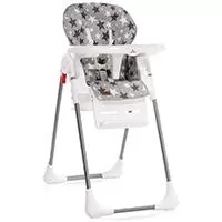 Kliknite za detalje - LORELLI Stolica za hranjenje Hranilica TUTTI FRUTTI Grey Stars 10100262015