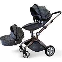 Kliknite za detalje - HOT MOM Kolica za bebe F22 2 u 1 Washing Grey F22W.GREY 
