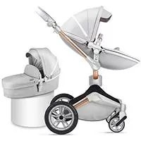 Kliknite za detalje - HOT MOM Kolica za bebe F023 2 u 1 F023GREY