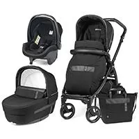 Kliknite za detalje - PEG PEREGO Kolica za bebe Set Modular BOOK ELITE SL Rock Black P3535