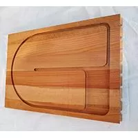 Kliknite za detalje - Kuhinjska daska za sečenje od bukovine sa dva lica 39 x 26 cm
