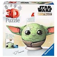 Kliknite za detalje - Mandalorian Grogu Star Wars™ 3D Puzzle 77 delova Ravensburger 11556