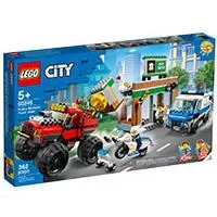 Kliknite za detalje - LEGO® City Kocke - Policija - Pljačka banke Monster Truck-om 60245