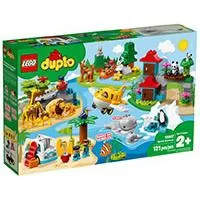 Kliknite za detalje - LEGO® DUPLO® Kocke - Životinje sveta 10907