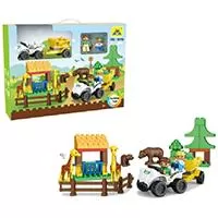 Kliknite za detalje - Dečije kocke Plastične kocke Zoološki vrt 876001