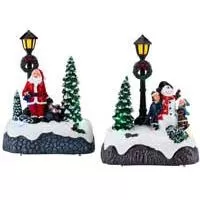 Kliknite za detalje - Novogodišnji svetleći ukras Snow Magic Assorted