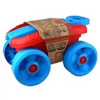 Kliknite za detalje - Gyoby Toys Dečije kocke Plastične kocke KOLICA Plava 32 dela 876024