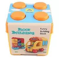 Kliknite za detalje - Dečije kocke Plastične kocke u kutiji AUTOBUS 26 delova 876031