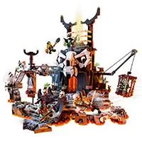 Kliknite za detalje - LEGO® Kocke NINJAGO Tamnice vrača Lobanje 71722