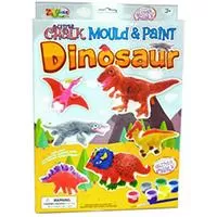 Kliknite za detalje - Set za pravljenje krede Glitter Chalk DINOSAURUS 885006
