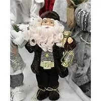 Kliknite za detalje - Figura Deda Mraz Sven Black 45 cm