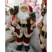 Kliknite za detalje - Deda Mraz Figura Christopher New 60 cm - Red