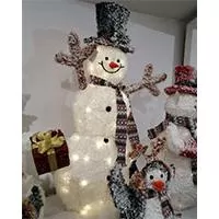 Kliknite za detalje - Tinsel LED Svetleći Sneško 120 cm