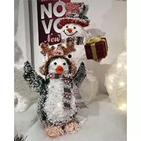 Kliknite za detalje - Tinsel LED Svetleći Pingvin 45 cm