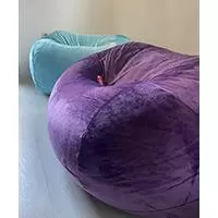 Kliknite za detalje - Lazy Bag ljubičastii od mikrofibera