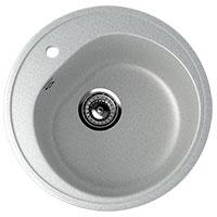 Kliknite za detalje - Granitna sudopera sa sifonom Ulgran U101-310 okrugla siva