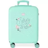 Kliknite za detalje - Kabinski kofer 55cm Roll Road Spring is here turquoise 40811