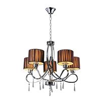 Elmark Lily luster 5XE27 hrom 650X590mm