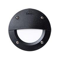 Elmark Leti 100el led zidna svetiljka 3W 4000K IP55 crna