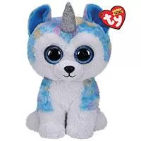 Kliknite za detalje - TY Beanie Boos Plišana igračka 24cm Začarani haski Helena jednorog 36458