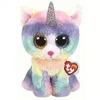 Kliknite za detalje - TY Beanie Boos Plišana igračka 40cm Začarana mačka Heather jednorog 36753
