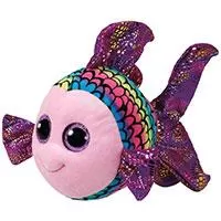 Kliknite za detalje - TY Beanie Boos Plišana igračka 24cm Riba Flippy 37150