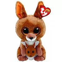 Kliknite za detalje - TY Beanie Boos Plišana igračka 24cm Kengur Kipper 37160