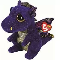 Kliknite za detalje - TY Beanie Boos Plišana igračka 24cm Zmaj Saffire 37260