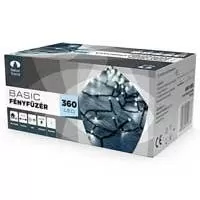 Kliknite za detalje - Novogodišnje lampice za spoljnu i unutrašnju upotrebu Hladno bela 360 LED KDT 362