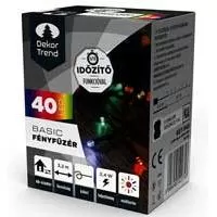 Kliknite za detalje - Novogodišnje lampice na baterije Multicolor 40 LED KDT 045