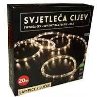 Kliknite za detalje - Svetleće crevo 20 metara Belo