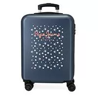 Kliknite za detalje - Pepe Jeans Kabinski kofer 55cm Leslie navy blue 64211